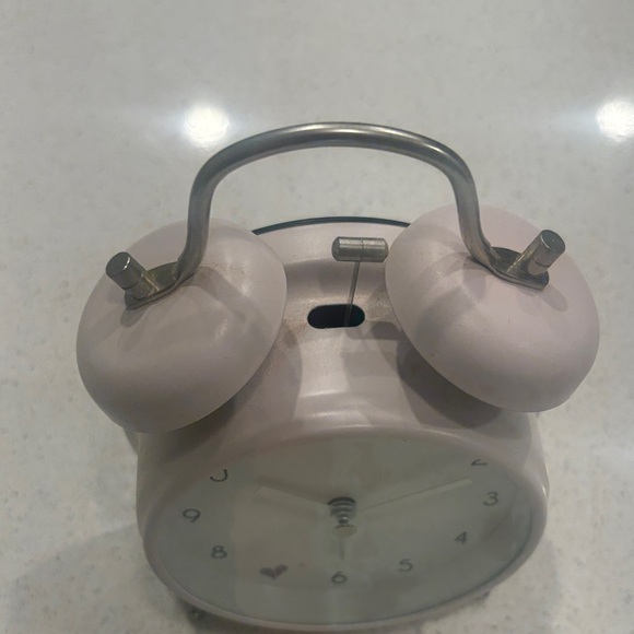 Mini Pink Alarm Clock - Picture 3 of 4